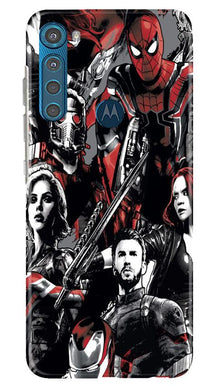 Avengers Mobile Back Case for Moto One Fusion Plus (Design - 190)