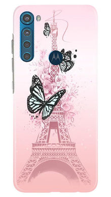 Eiffel Tower Mobile Back Case for Moto One Fusion Plus (Design - 211)