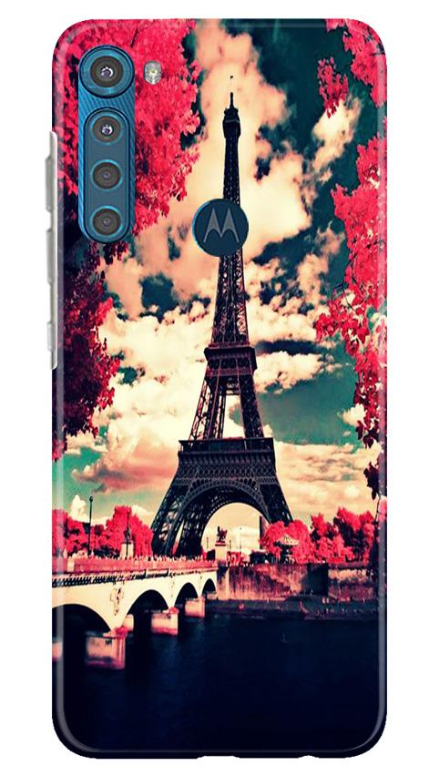 Eiffel Tower Case for Moto One Fusion Plus (Design No. 212)