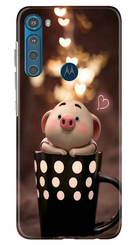 Cute Bunny Case for Moto One Fusion Plus (Design No. 213)