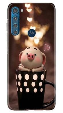 Cute Bunny Mobile Back Case for Moto One Fusion Plus (Design - 213)