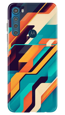 Modern Art Mobile Back Case for Moto One Fusion Plus (Design - 233)