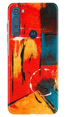 Modern Art Mobile Back Case for Moto One Fusion Plus (Design - 239)