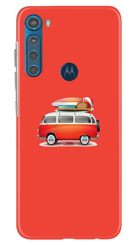 Travel Bus Case for Moto One Fusion Plus (Design No. 258)