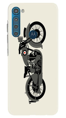 MotorCycle Mobile Back Case for Moto One Fusion Plus (Design - 259)