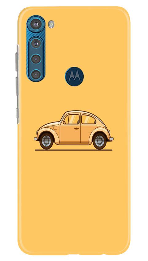 Vintage Car Case for Moto One Fusion Plus (Design No. 262)