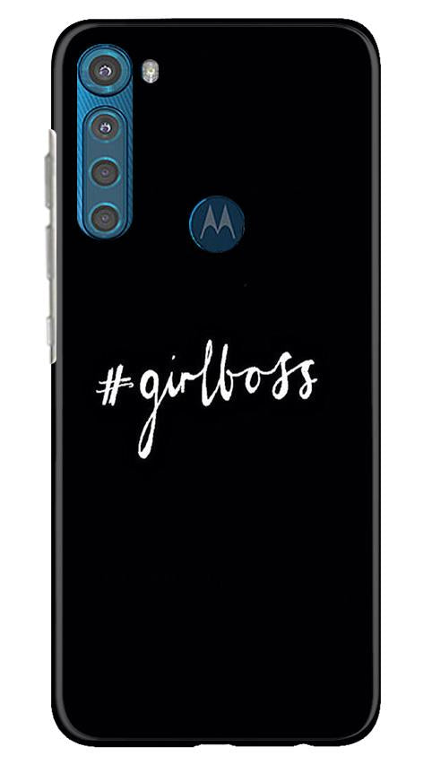 #GirlBoss Case for Moto One Fusion Plus (Design No. 266)