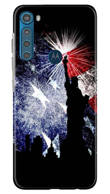 Statue of Unity Mobile Back Case for Moto One Fusion Plus (Design - 294)