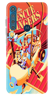 Rescue Rangers Mobile Back Case for Moto One Fusion Plus (Design - 341)