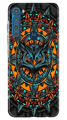 Owl Mobile Back Case for Moto One Fusion Plus (Design - 360)