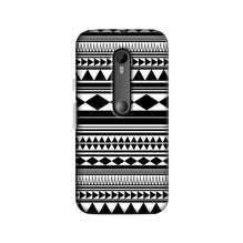 Black white Pattern Case for Moto X Force