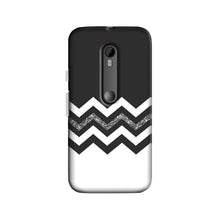 Black white Pattern2Case for Moto X Force