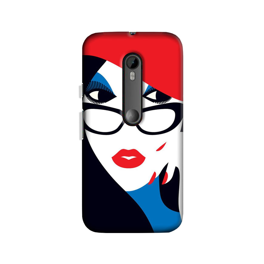 Girlish Case for Moto X Force  (Design - 131)