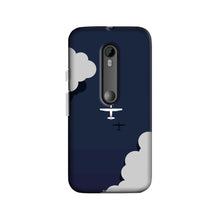 Clouds Plane Case for Moto G3 (Design - 196)