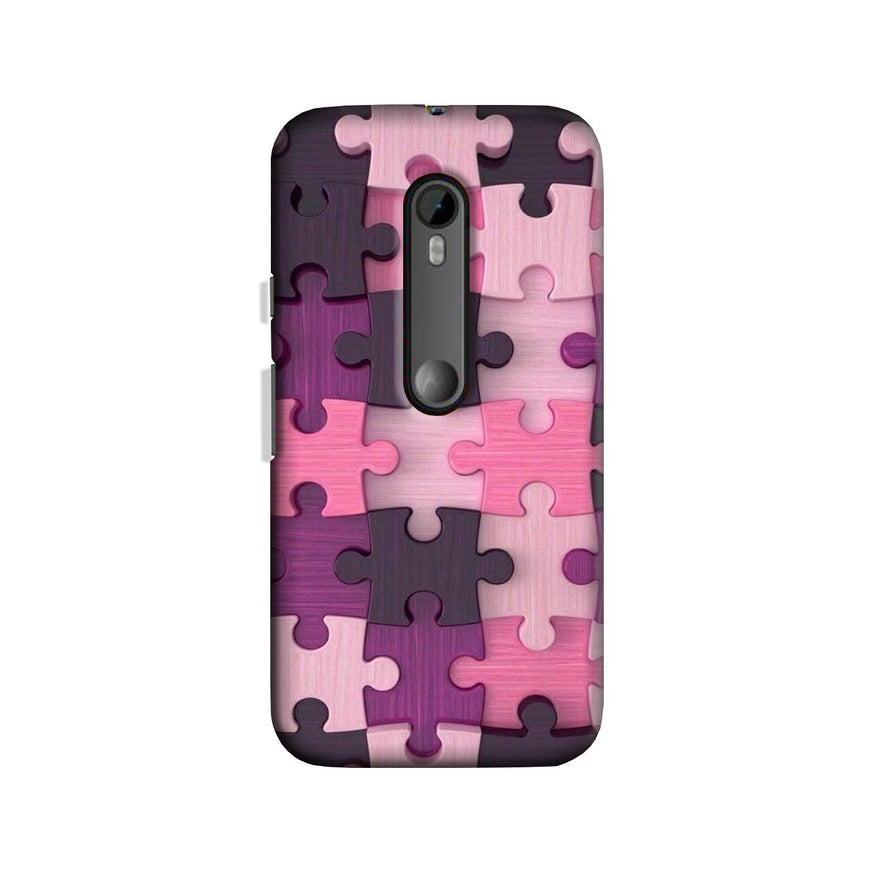 Puzzle Case for Moto G3 (Design - 199)