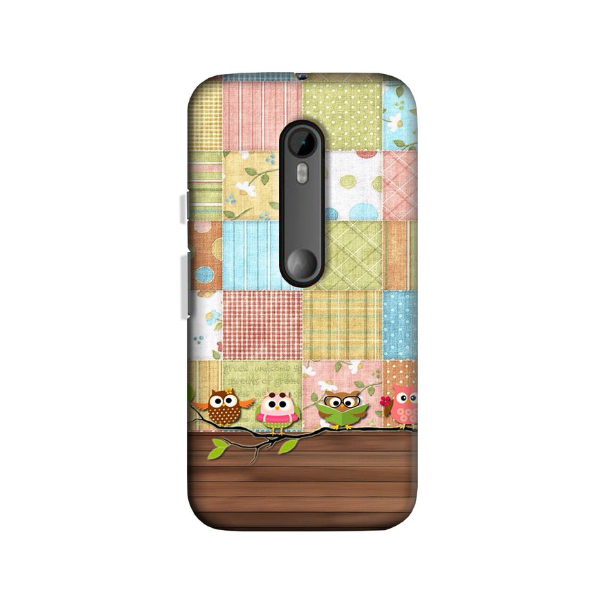 Owls Case for Moto G3 (Design - 202)