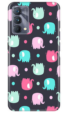 Elephant Baground Mobile Back Case for Realme GT 5G Master Edition (Design - 44)