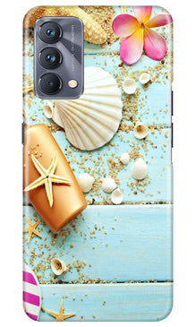 Sea Shells Mobile Back Case for Realme GT 5G Master Edition (Design - 63)