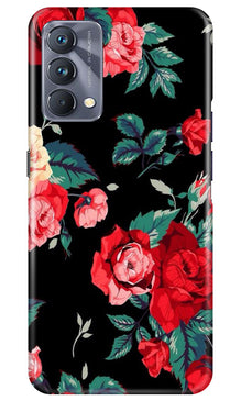 Red Rose2 Mobile Back Case for Realme GT 5G Master Edition (Design - 81)