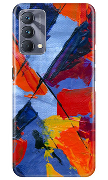 Modern Art Mobile Back Case for Realme GT 5G Master Edition (Design - 208)