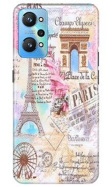 Paris Eiftel Tower Mobile Back Case for Realme GT Neo 2 (Design - 54)