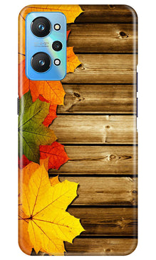 Wooden look3 Mobile Back Case for Realme GT Neo 2 (Design - 61)