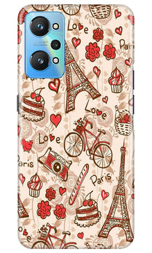 Love Paris Mobile Back Case for Realme GT Neo 2  (Design - 103)