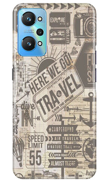 Travel Mobile Back Case for Realme GT Neo 2  (Design - 104)