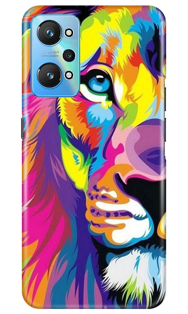 Colorful Lion Case for Realme GT Neo 2(Design - 110)