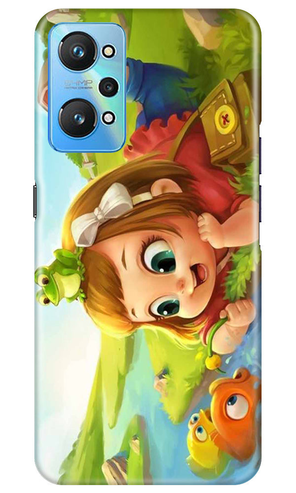 Baby Girl Mobile Back Case for Realme GT Neo 2 (Design - 301)