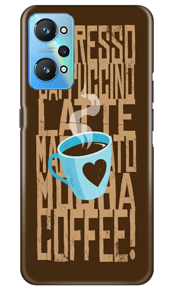 Love Coffee Mobile Back Case for Realme GT Neo 2 (Design - 311)