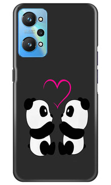 Panda Love Mobile Back Case for Realme GT Neo 2 (Design - 355)