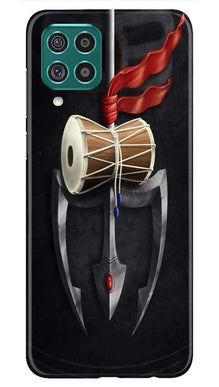 Lord Shiva Mahakal Mobile Back Case for Samsung Galaxy F22 (Design - 1)