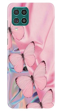 Butterflies Mobile Back Case for Samsung Galaxy A12 (Design - 26)