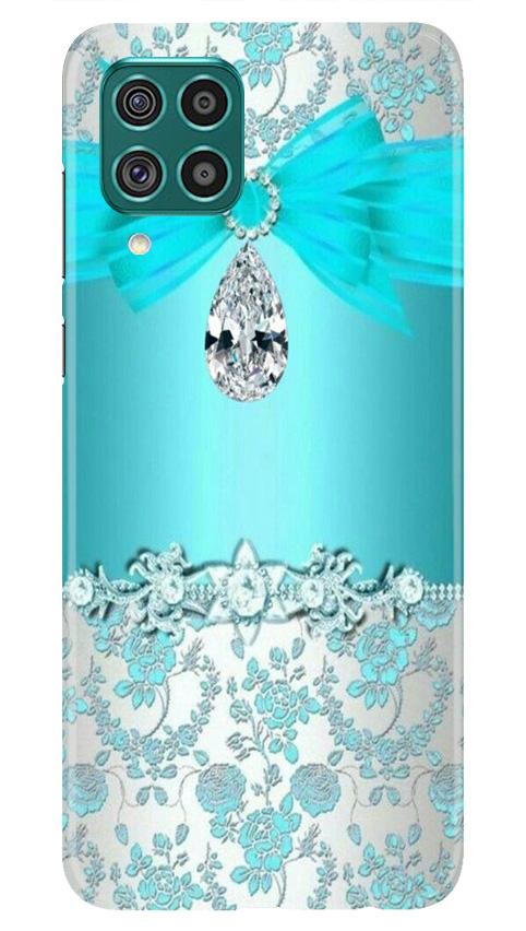 Shinny Blue Background Case for Samsung Galaxy A12