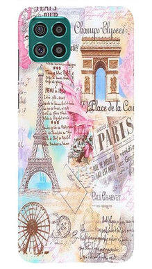 Paris Eiftel Tower Mobile Back Case for Samsung Galaxy M12 (Design - 54)