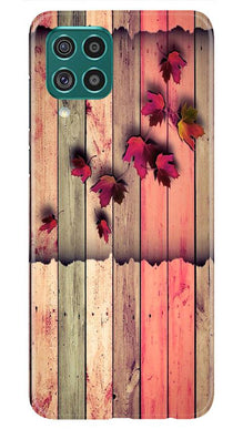 Wooden look2 Mobile Back Case for Samsung Galaxy M32 (Design - 56)