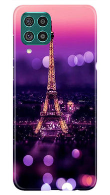 Eiffel Tower Mobile Back Case for Samsung Galaxy M32 (Design - 86)