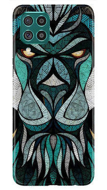 Lion Mobile Back Case for Samsung Galaxy M32 (Design - 97)