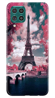 Eiffel Tower Mobile Back Case for Samsung Galaxy M32  (Design - 101)