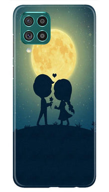 Love Couple Mobile Back Case for Samsung Galaxy M32  (Design - 109)