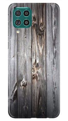 Wooden Look Mobile Back Case for Samsung Galaxy M32  (Design - 114)