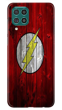 Flash Superhero Mobile Back Case for Samsung Galaxy M32  (Design - 116)