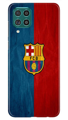 FCB Football Mobile Back Case for Samsung Galaxy M32  (Design - 123)