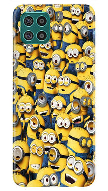 Minions Mobile Back Case for Samsung Galaxy M32  (Design - 126)