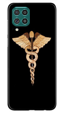 Doctor Logo Mobile Back Case for Samsung Galaxy M32  (Design - 134)