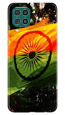 Indian Flag Mobile Back Case for Samsung Galaxy M32  (Design - 137)