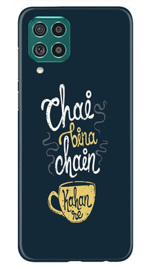 Chai Bina Chain Kahan Mobile Back Case for Samsung Galaxy M32  (Design - 144)