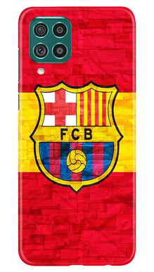 FCB Football Mobile Back Case for Samsung Galaxy M32  (Design - 174)