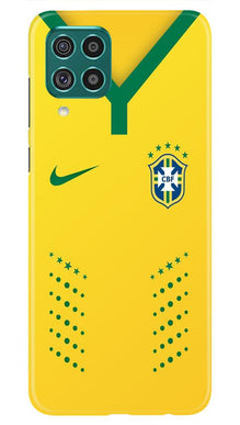 Brazil Mobile Back Case for Samsung Galaxy M12  (Design - 176)